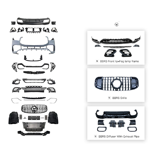 GLS63 AMG BODY KIT UPGRADE FOR X167 GLS